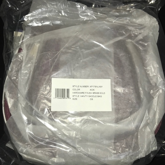 Rebecca Minkoff Large Vanity Saddle Crossbody Bag - Picture 7 of 8